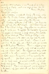 Décrit une visite à la National Academy [Gallery] à Londres. Transcription - Thomas Butler Gunn