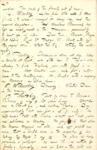 Journaux de Thomas Butler Gunn : Volume 8, page 27, 13-17 juillet 1856