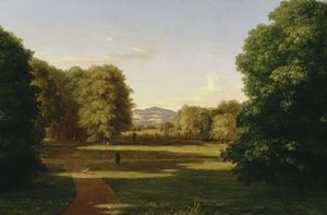 Jardins du manoir Van Rensselaer - Thomas Cole