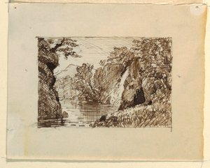 Paysage imaginaire - Thomas Cole