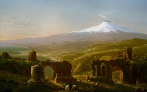 Mont Etna depuis Taormina - Thomas Cole