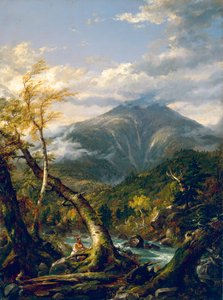 Mont Marcy depuis la rivière Opalescent