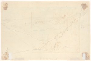 Paysage de montagne [verso] - Thomas Cole