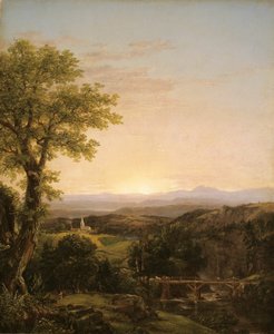 Paysage de la Nouvelle-Angleterre - Thomas Cole
