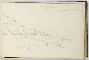 Mont Schroon depuis la tête du lac Schroon - Thomas Cole