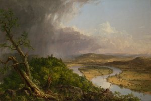 Vue du mont Holyoke, Northampton, Massachusetts, après un orage - Le Méandre, 1836 - Thomas Cole