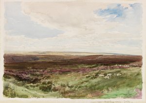 Lande près de Hart Leap Well, Yorkshire - Thomas Collier