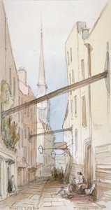 Huggin Lane, City de Londres, 1851