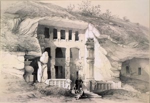 Kannari, Extérieur de la Grande Grotte Chaitya