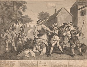 Hudibras vaincu par Trussa