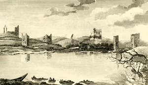 Vue N. des ruines de Clomines, Co. Wexford, 1791
