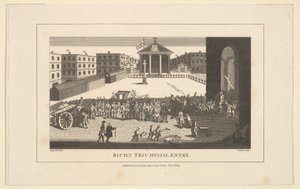 La gloire de Rich, ou son entrée triomphale à Covent Garden, décembre 1732, 1er novembre 1809