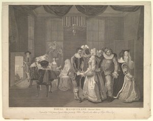 Bal masqué royal à Somerset House, 21 octobre 1805