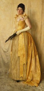 La dame en or - Un portrait de Mme, vers 1891