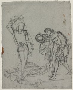 Duel après le bal masqué (recto) - Thomas Couture