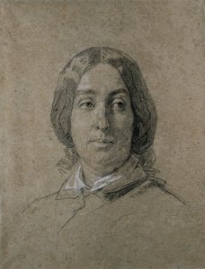 Portrait de George Sand - Thomas Couture