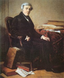 Portrait de Jules Michelet (1798-1874) - Thomas Couture