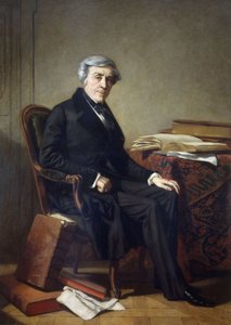 Portrait de Jules Michelet 1798-1874, vers 1865