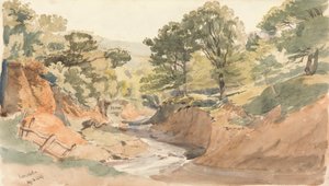 Vue du paysage à Powerscourt - Thomas Creswick
