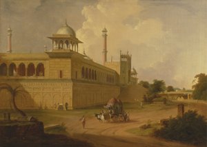 Jami Masjid, Delhi - Thomas Daniell