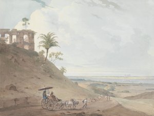 Ruines sur Pir Pahar, près de Monghy, Bihar