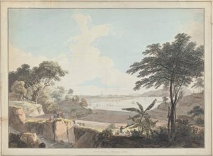 Vue de la rivière Canton, près de Whampoa, Chine - Thomas Daniell