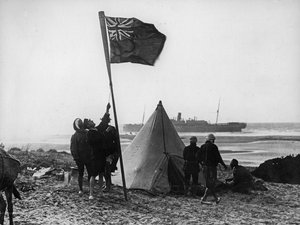 Naufrage du Delhi sur la côte marocaine, décembre 1911
