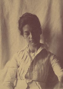 [Mme Eakins ou sa sœur Doll], années 1880-90