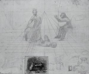 Étude de perspective sans titre pour illustration d