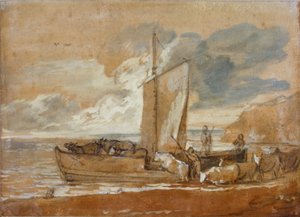 Un ferry à bétail, 1784-1788 - Thomas Gainsborough