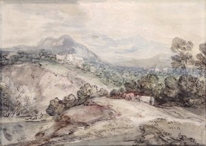 Paysage vallonné - Thomas Gainsborough
