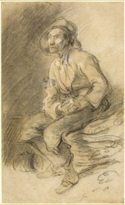 Un bûcheron assis sur un faisceau de fagots - Thomas Gainsborough