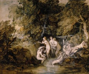 Diane et Actéon - Thomas Gainsborough