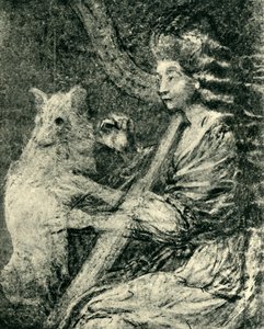 Harpiste et chien, vers 1778, 1943 - Thomas Gainsborough