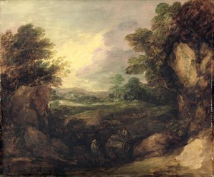 Paysage avec figures, c.1786 - Thomas Gainsborough