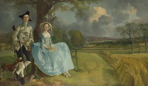 M. et Mme Andrews, 1750 - Thomas Gainsborough