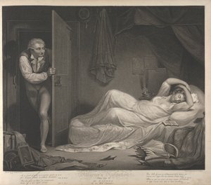Diligence et dissipation : La débauchée dans sa chambre (Planche 3)