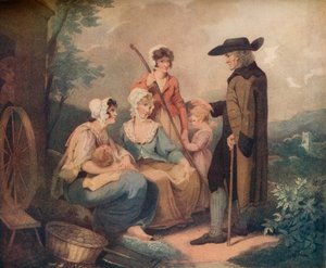 La porte du cottage, vers 1791