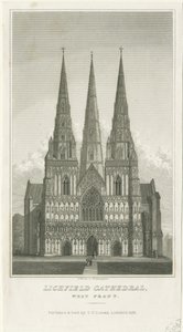 Cathédrale de Lichfield - Façade ouest