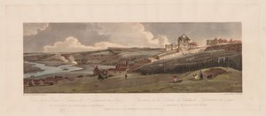 Une sélection de vingt des vues les plus pittoresques de Paris : Vue depuis la terrasse du palais, 1803 - Thomas Girtin