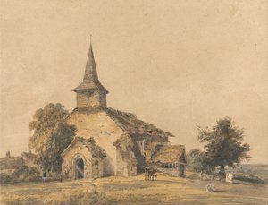Église de la Chapelle, Surrey - Thomas Girtin