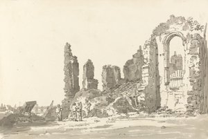 Ruines du palais de Savoy, Londres