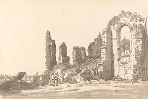 Ruines du palais de Savoy, Londres
