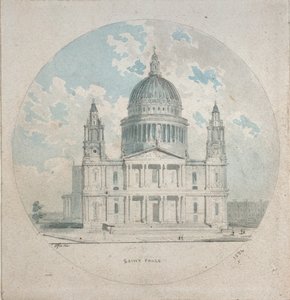 Cathédrale Saint-Paul, vers 1790