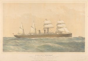 Navire à vapeur Austral appartenant à l