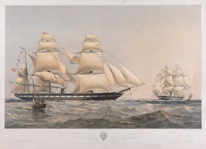 Le navire à vapeur à vis de la General Screw Steam Shipping Company, Croesus