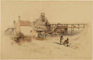 La fosse B, Fawden Colliery - Thomas H. Hair