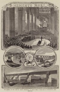 Les funérailles de feu M. Robert Stephenson, vendredi dernier, dans la nef de l