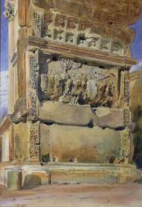 Arc de Titus, Rome, 1842
