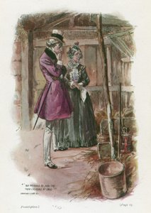 "Mais mon conseil est de tuer la pauvre créature sur-le-champ" (lithographie couleur)